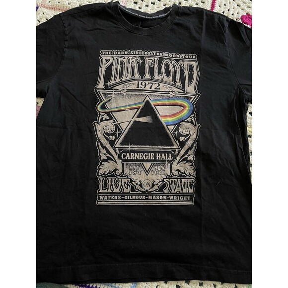 Pink Floyd Carnegie Hall T-Shirt Black SZ L - Picture 3 of 6